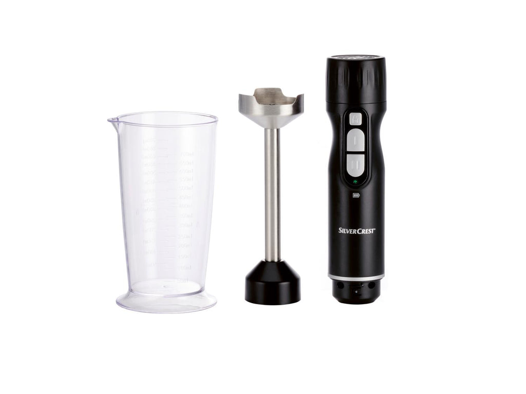 Mixeur plongeant sans fil 12V SSMA 12 A1, avec verre doseur
