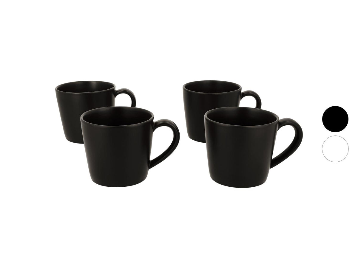 Lot de 4 tasses, 370 ml