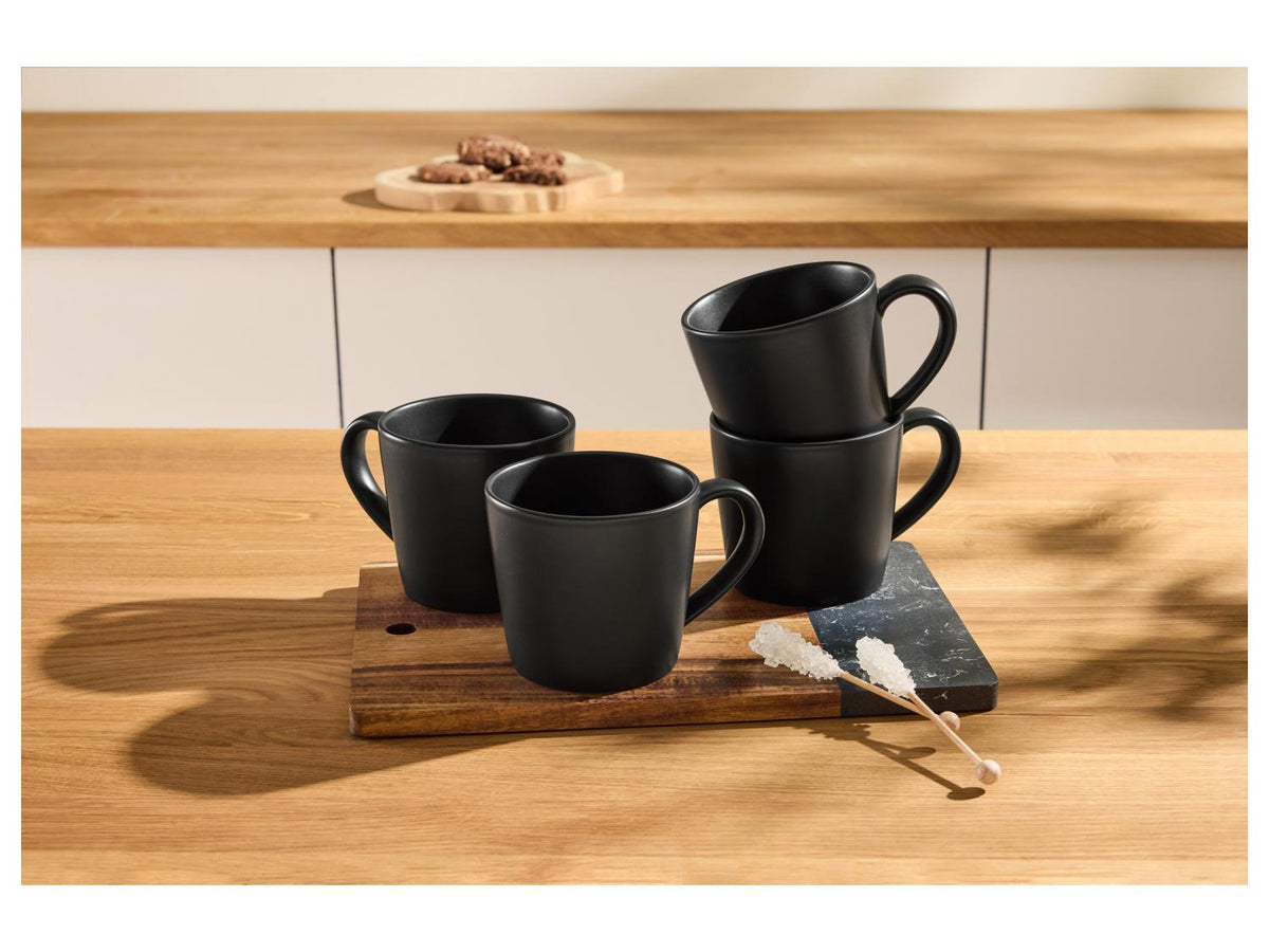 Lot de 4 tasses, 370 ml