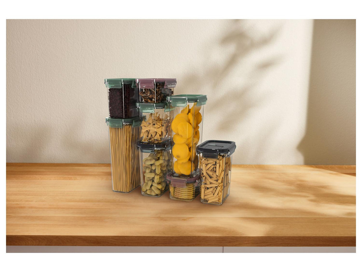 Lot de 8 boîtes verseuses