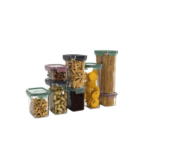 Lot de 8 boîtes verseuses