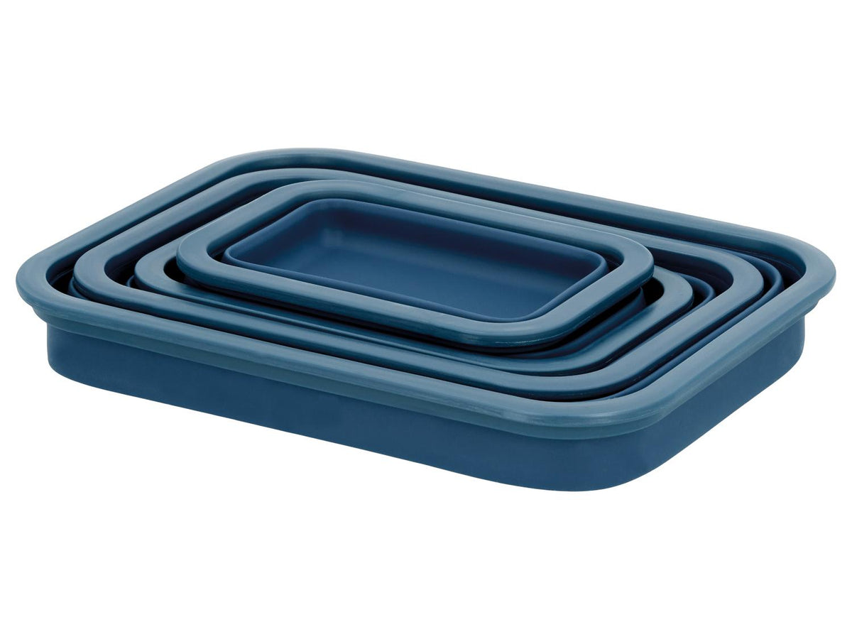 Lots de boîtes de conservation avec fermeture à clic en silicone