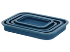 Lots de boîtes de conservation avec fermeture à clic en silicone