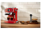 Machine à expresso Retro 1973, rouge