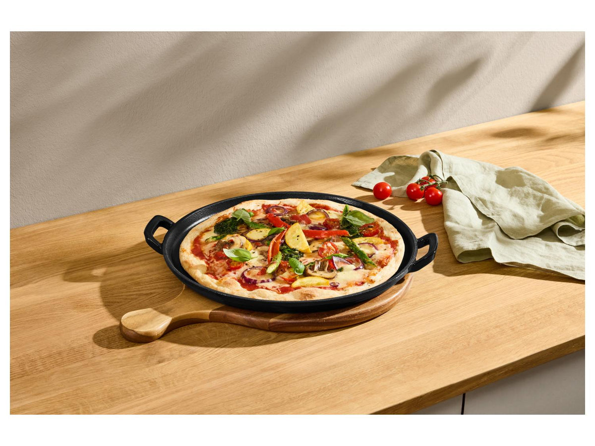 Plaque à pizza ou de gril en fonte Silvercrest Premium
