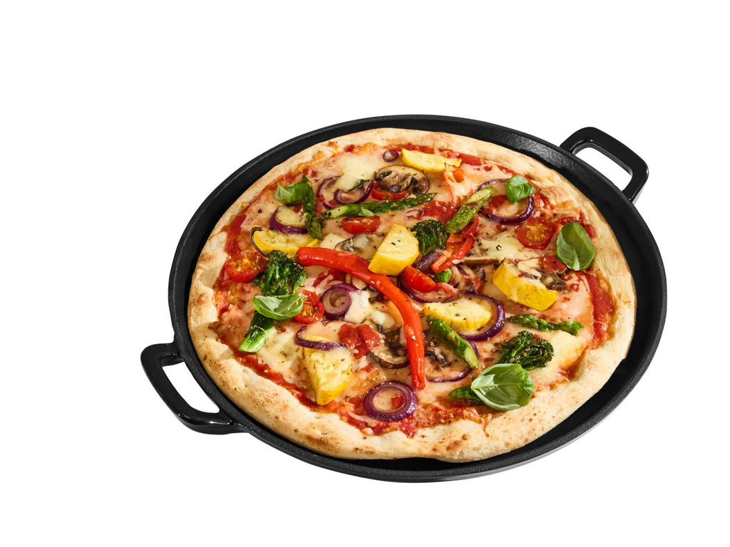 Plaque à pizza ou de gril en fonte Silvercrest Premium