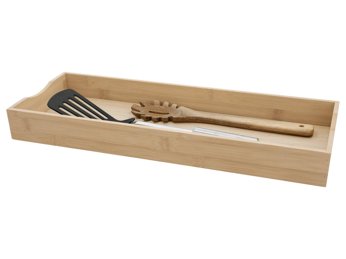 Range-couverts en bambou, 1 ou 3 compartiments