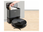Robot aspirateur avec station d'aspiration