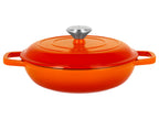 Sauteuse en fonte Premium, 2,4 L