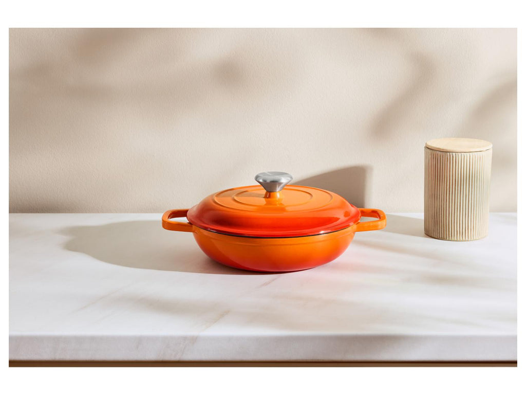 Sauteuse en fonte Premium, 2,4 L