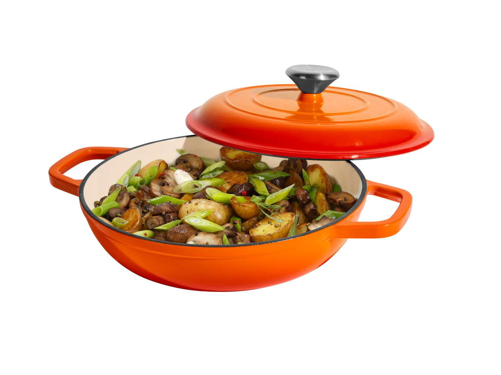 Sauteuse en fonte Premium, 2,4 L