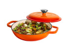 Sauteuse en fonte Premium, 2,4 L