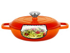 Sauteuse en fonte Premium, 2,4 L