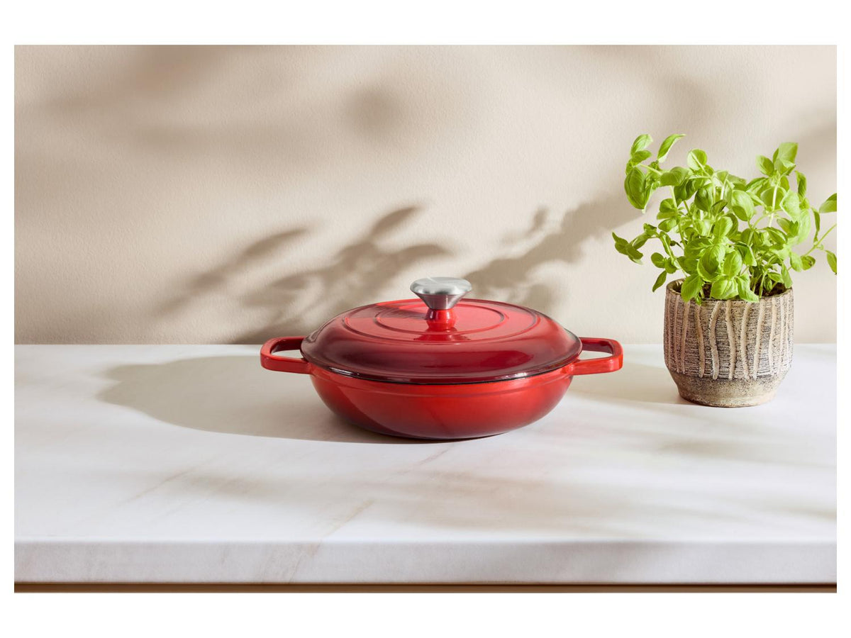 Sauteuse en fonte Premium, 2,4 L