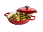 Sauteuse en fonte Premium, 2,4 L