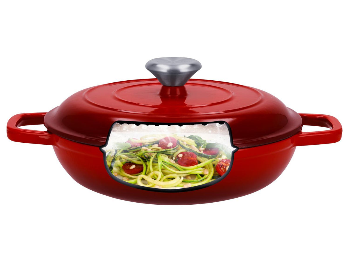 Sauteuse en fonte Premium, 2,4 L