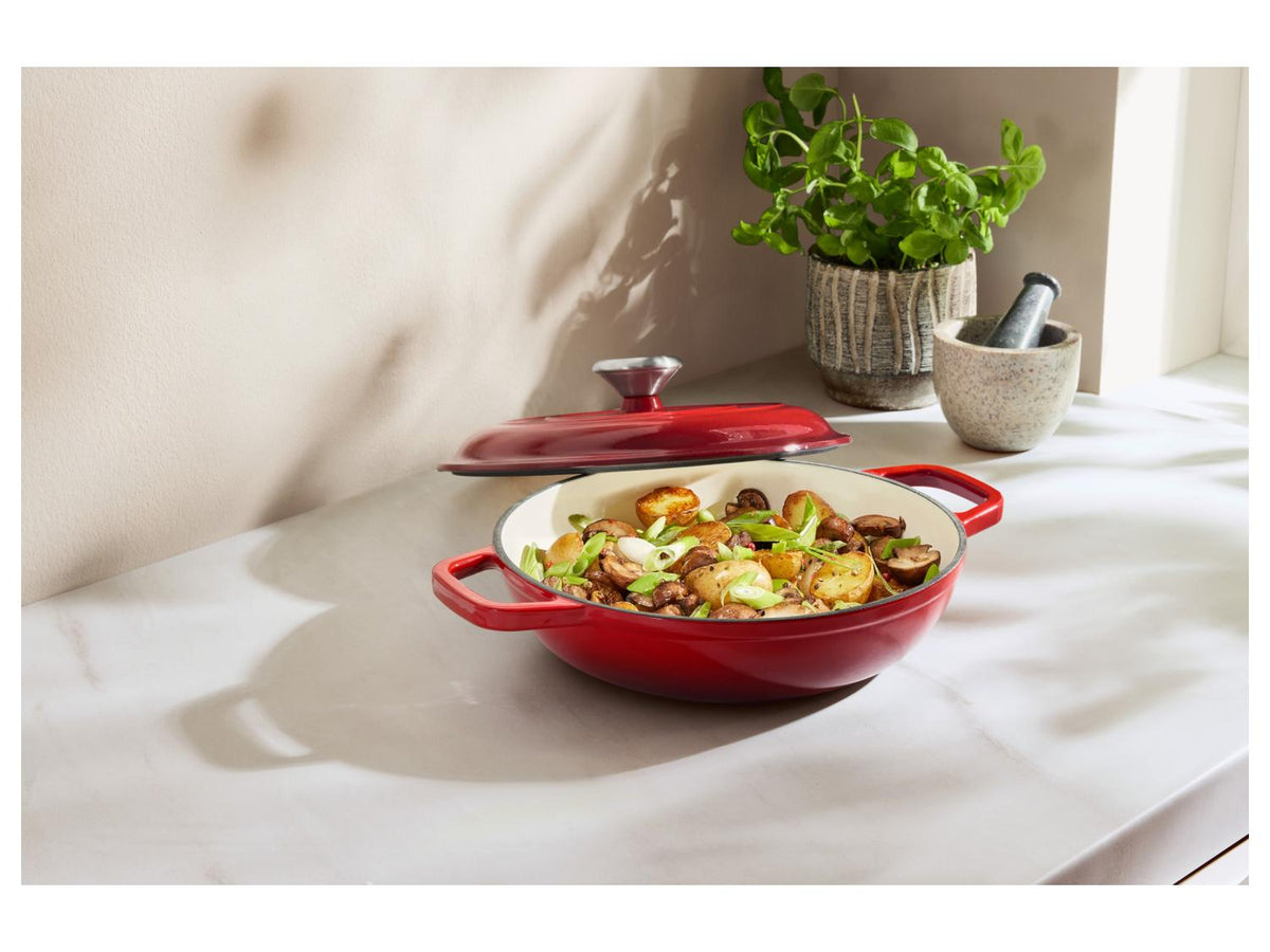 Sauteuse en fonte Premium, 2,4 L