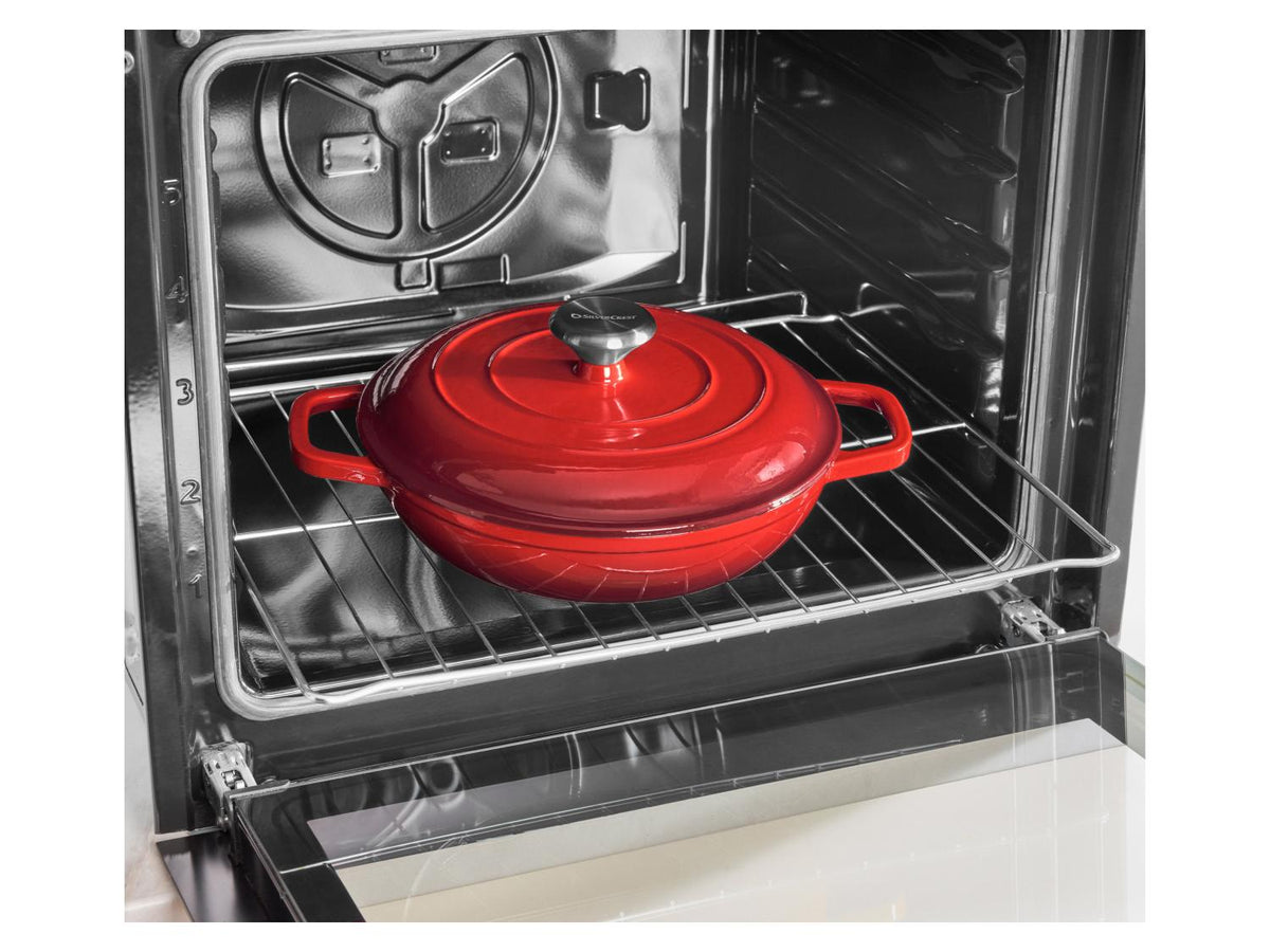 Sauteuse en fonte Premium, 2,4 L
