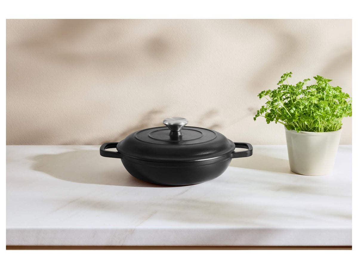 Sauteuse en fonte Premium, 2,4 L