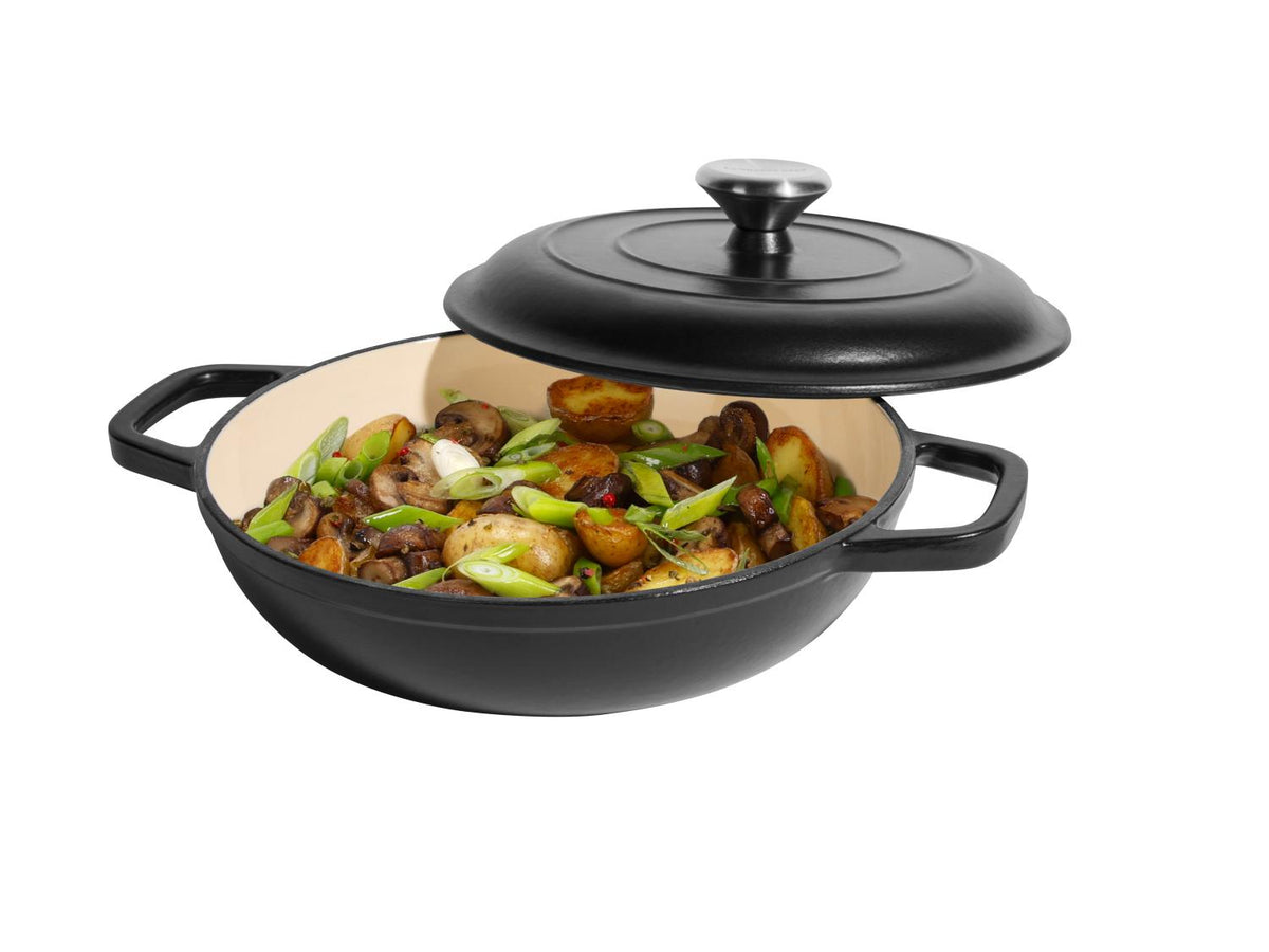 Sauteuse en fonte Premium, 2,4 L