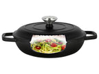 Sauteuse en fonte Premium, 2,4 L