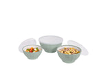 Set de 3 saladiers en plastique