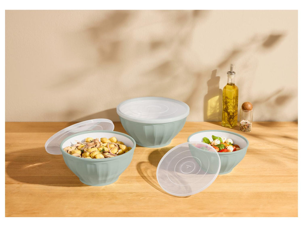 Set de 3 saladiers en plastique