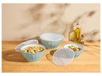 Set de 3 saladiers en plastique