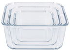 Set de boîtes de conservation en verre