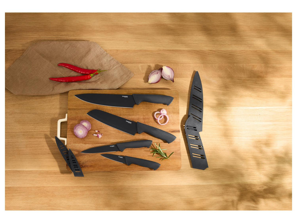 Set de couteaux en acier inoxydable, 4 pièces