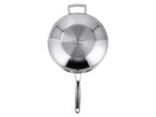 Wok en acier inoxydable Premium, Ø 28 cm