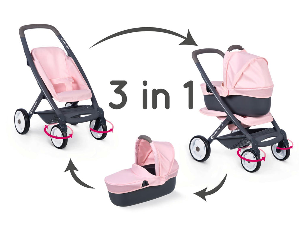 Poussette de poupée Maxi-Cosi 3-en-1
