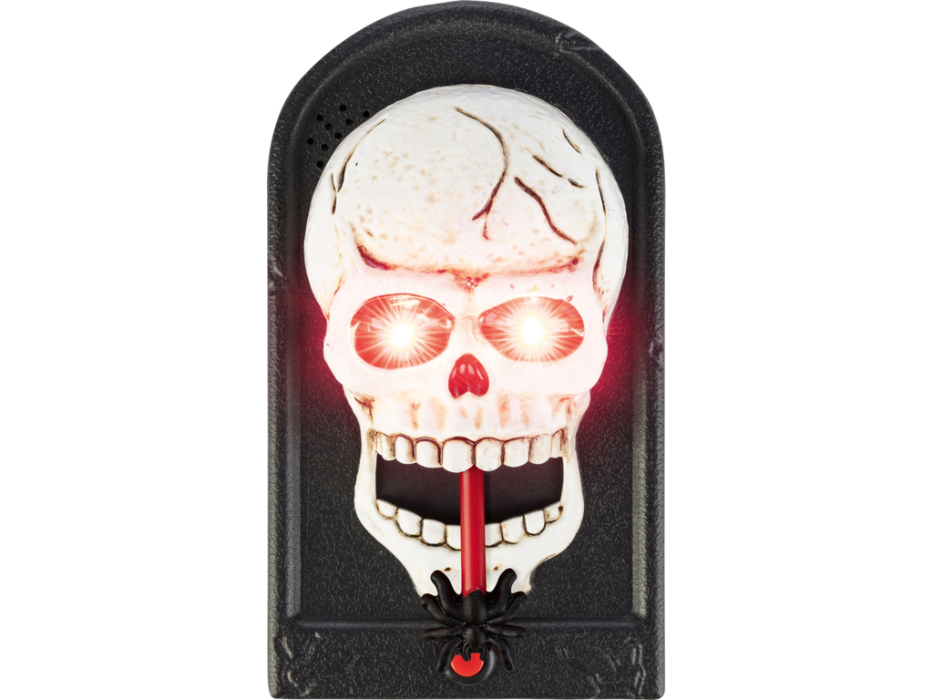 Sonnette d Halloween effrayante avec son et LED