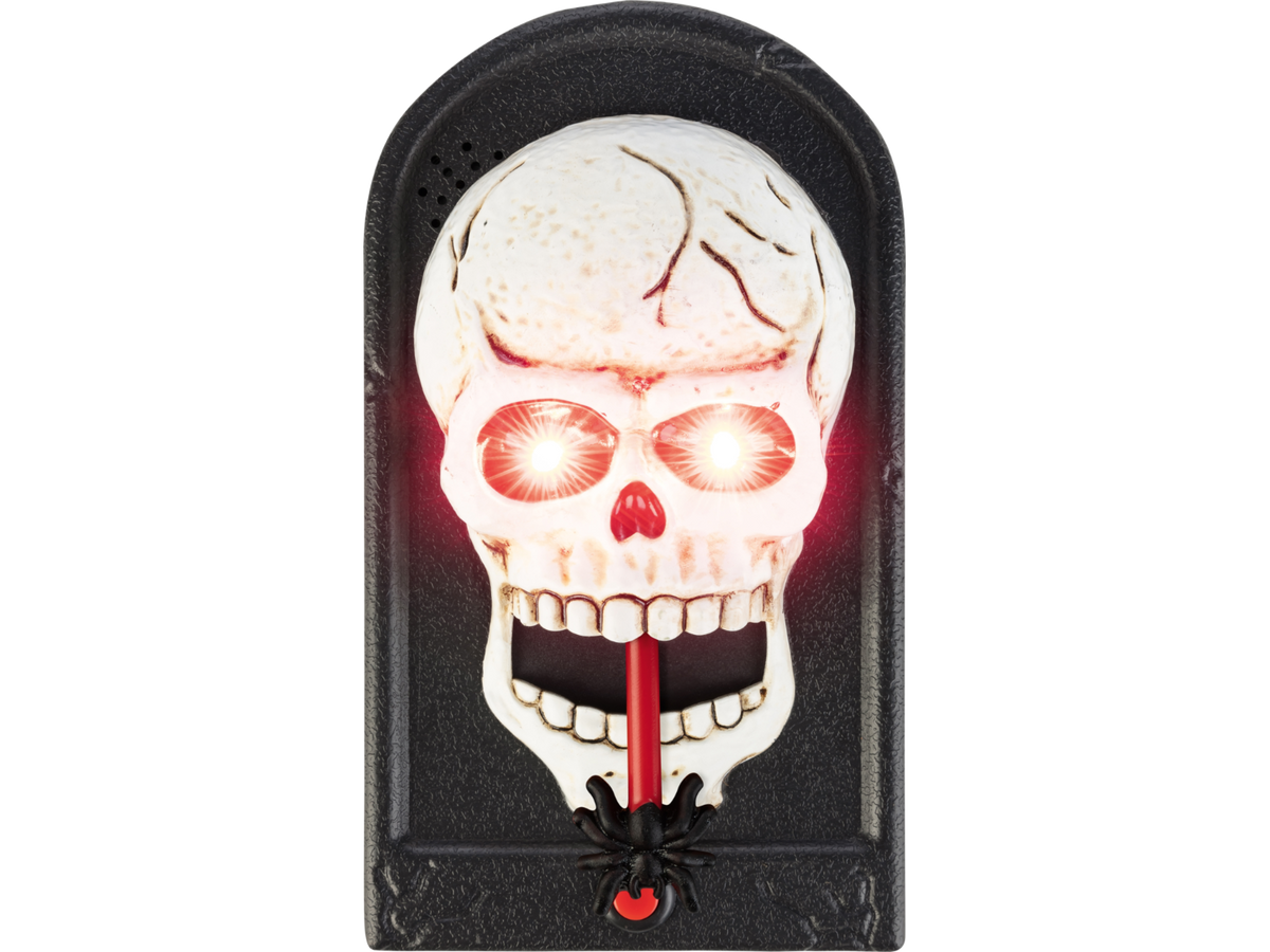 Sonnette d Halloween effrayante avec son et LED
