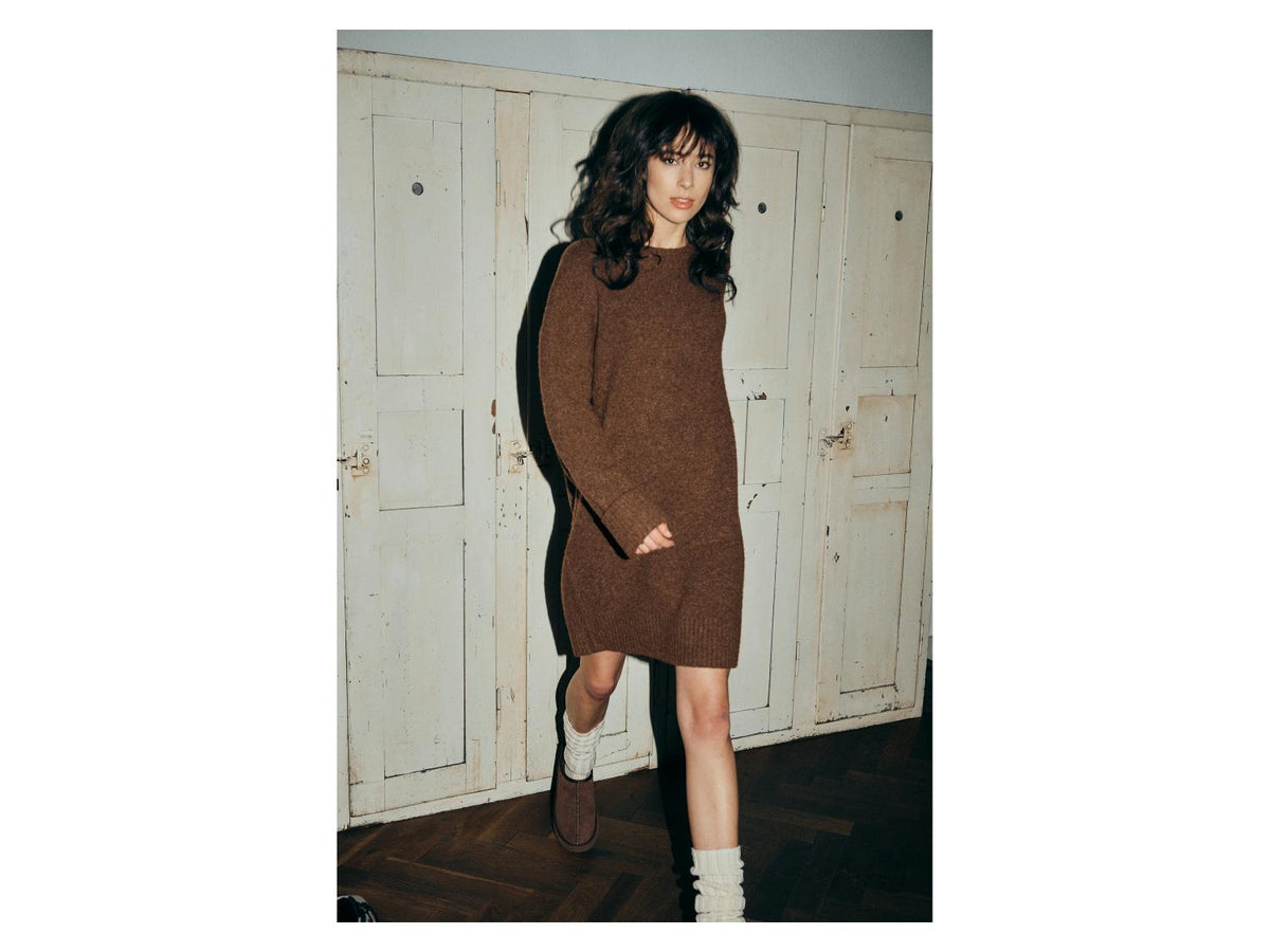Micro-boot en cuir femme