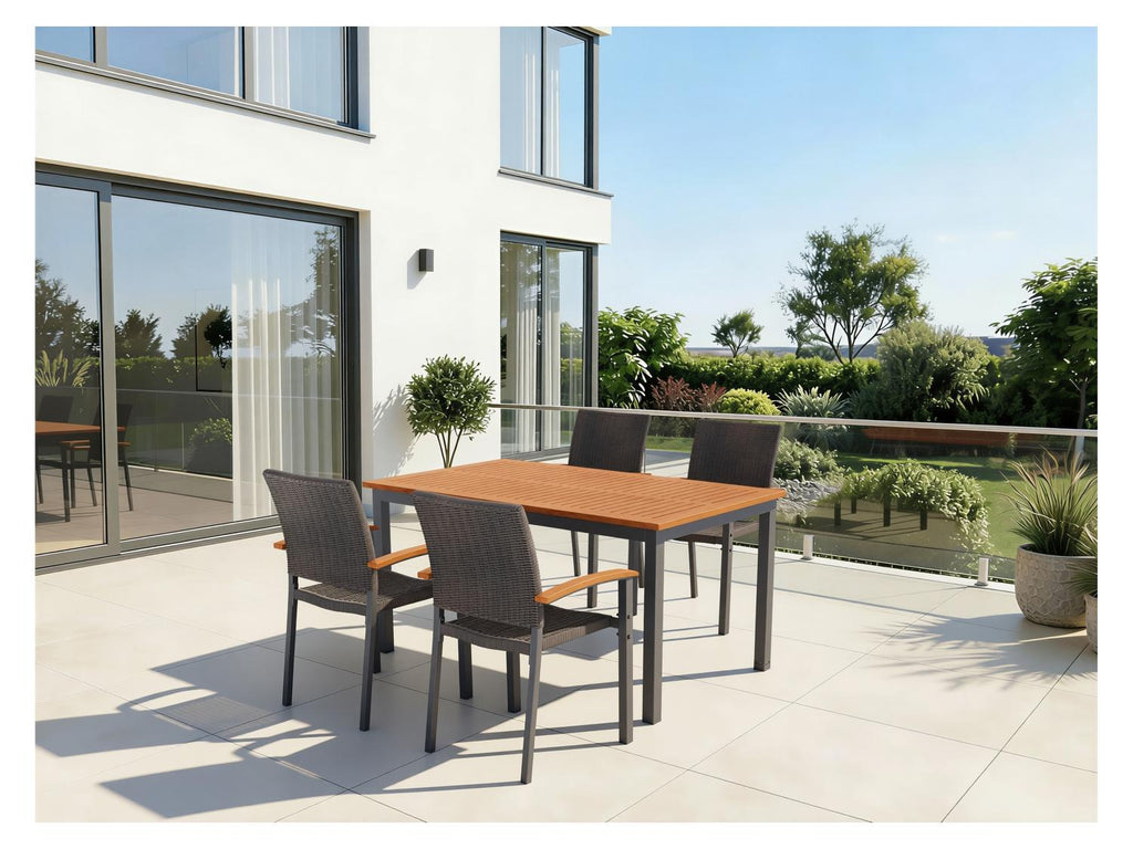 Table de jardin en aluminium Valencia