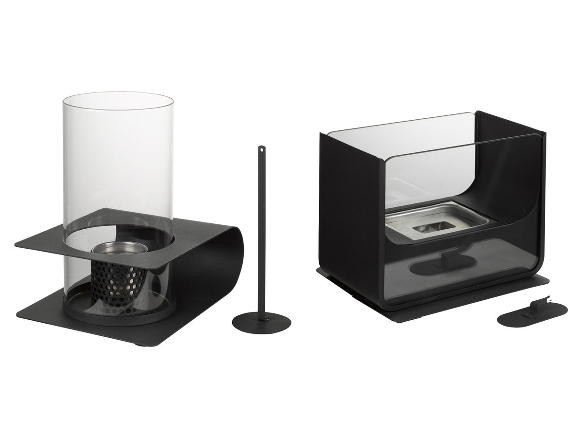 Feu de table, avec pare-vent