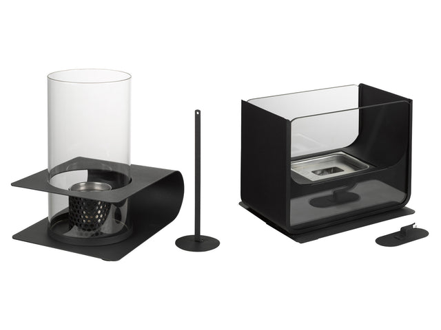 Feu de table, avec pare-vent