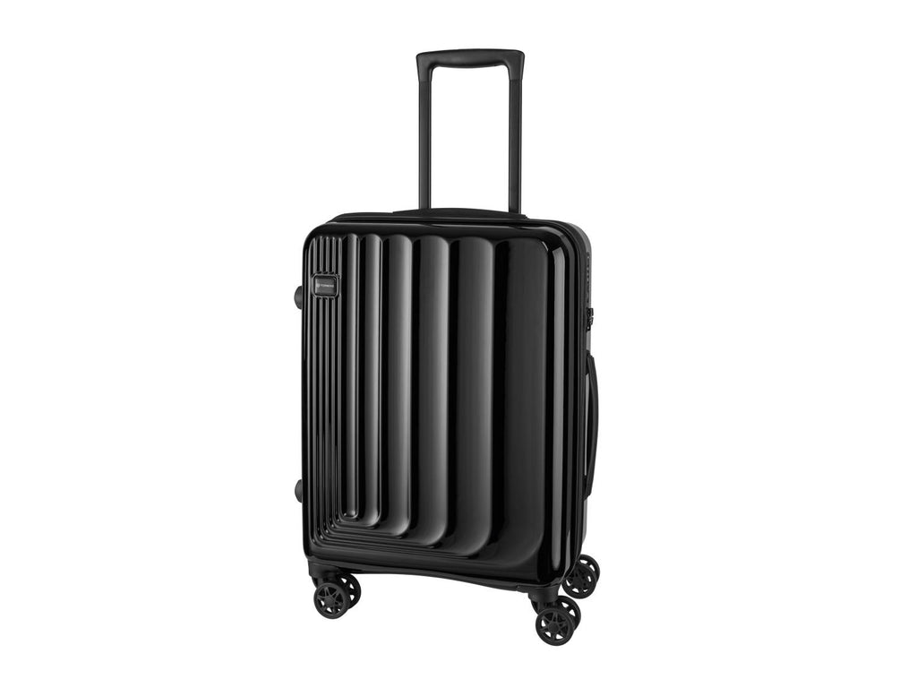 Valise, coque rigide, bagage à main, S, 30/35 L, extensible
