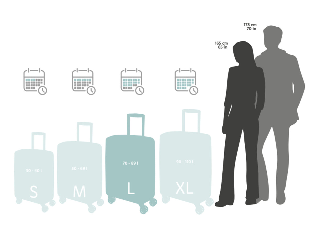 Valise trolley, 77 l
