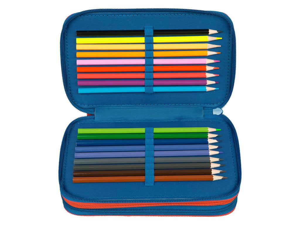 Trousse scolaire « Tripledecker », avec accessoires