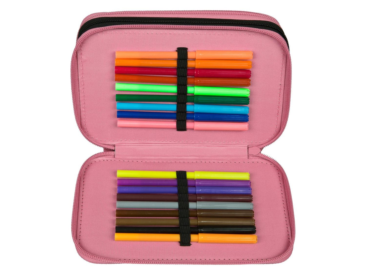 Trousse scolaire « Tripledecker », avec accessoires