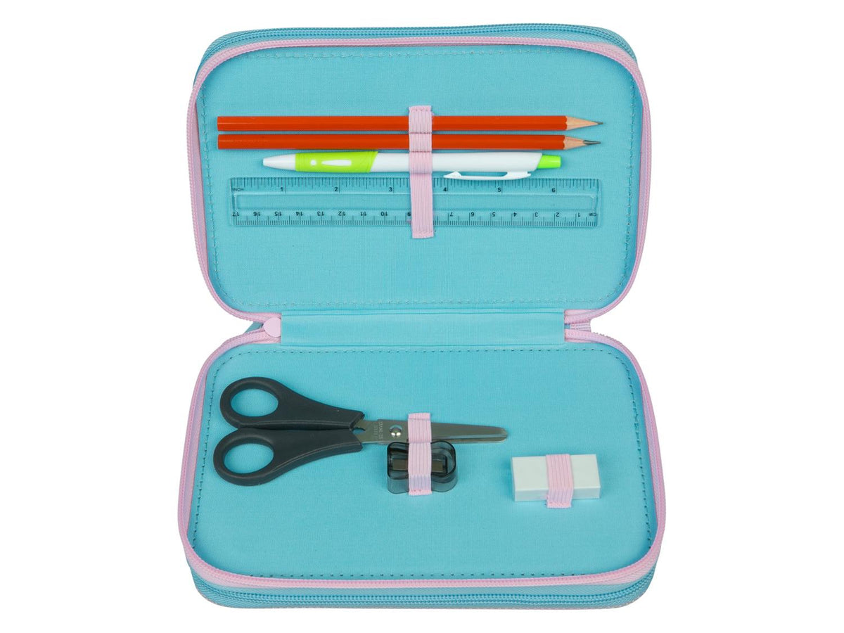 Trousse scolaire « Tripledecker », avec accessoires