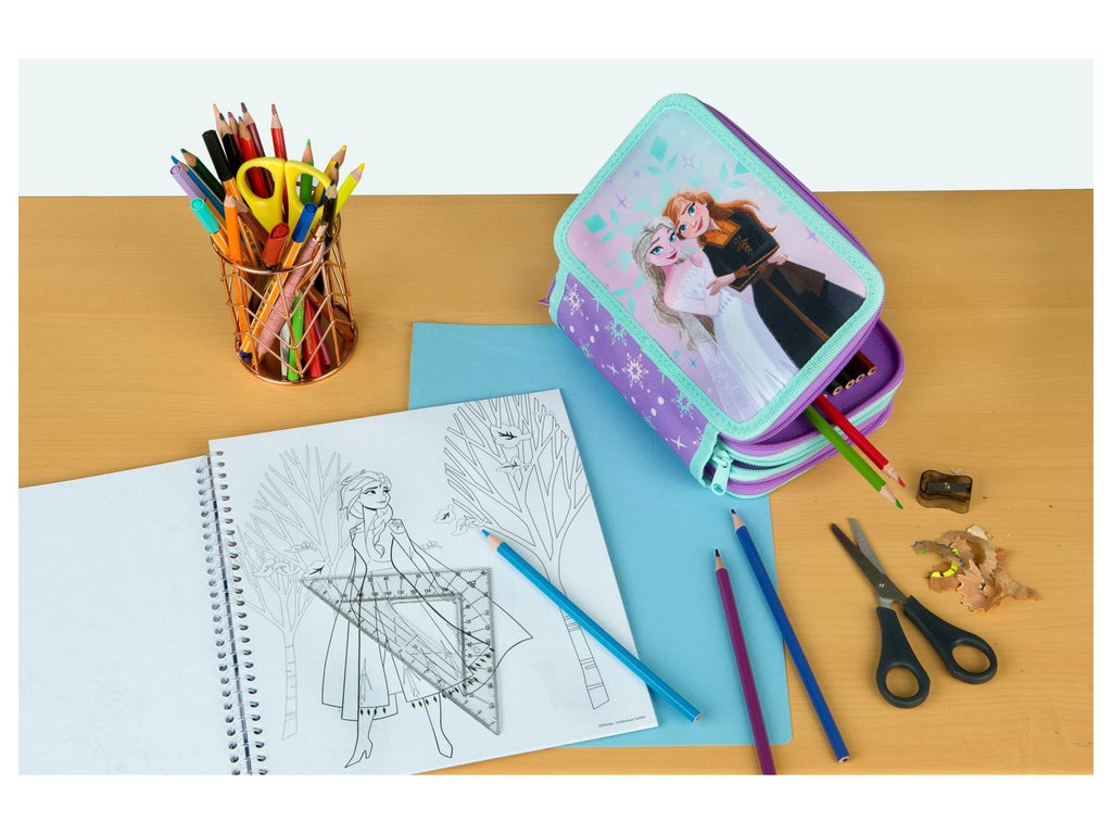 Trousse scolaire « Tripledecker », avec accessoires