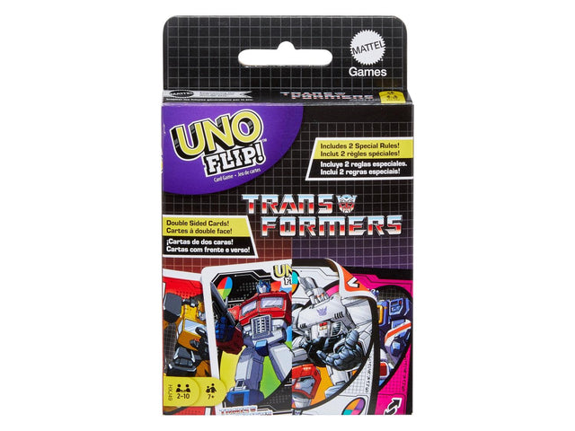 Jeu de cartes Flip Transformers