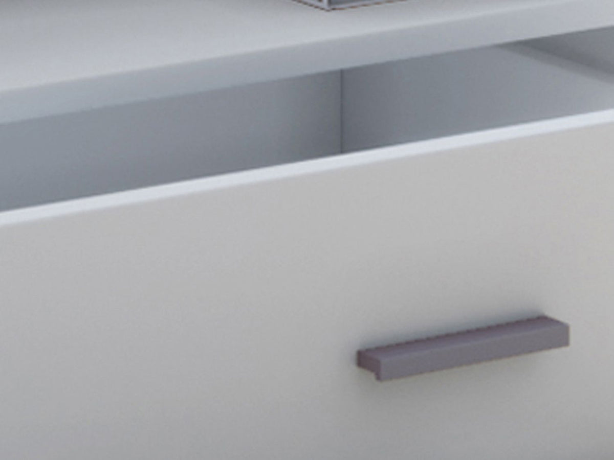 Table basse Junata, avec tiroir, 44 x 110 x 52 cm