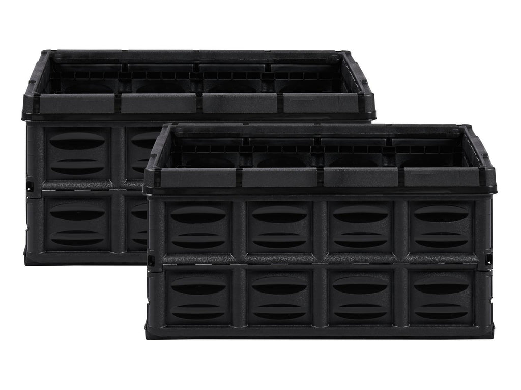 Lot de 2 casiers pliants, 45 L