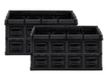 Lot de 2 casiers pliants, 45 L