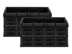 Lot de 2 casiers pliants, 45 L