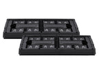 Lot de 2 casiers pliants, 45 L
